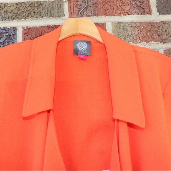Vince Camuto Orange Blazer Jacket - Picture 2 of 3